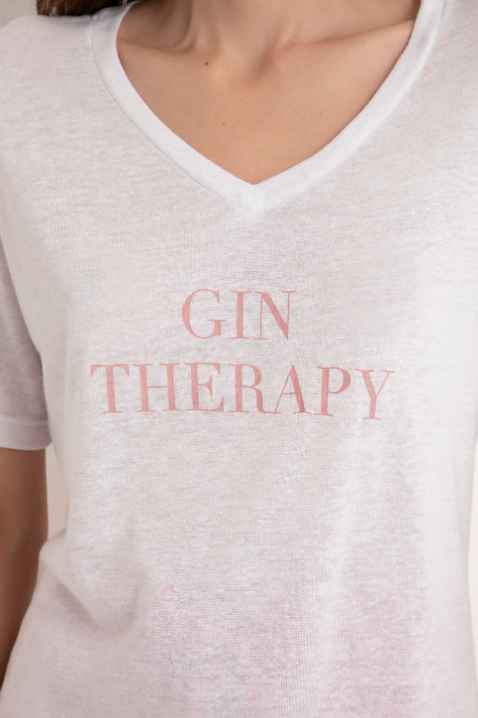 Camiseta Gin Therapy Branco