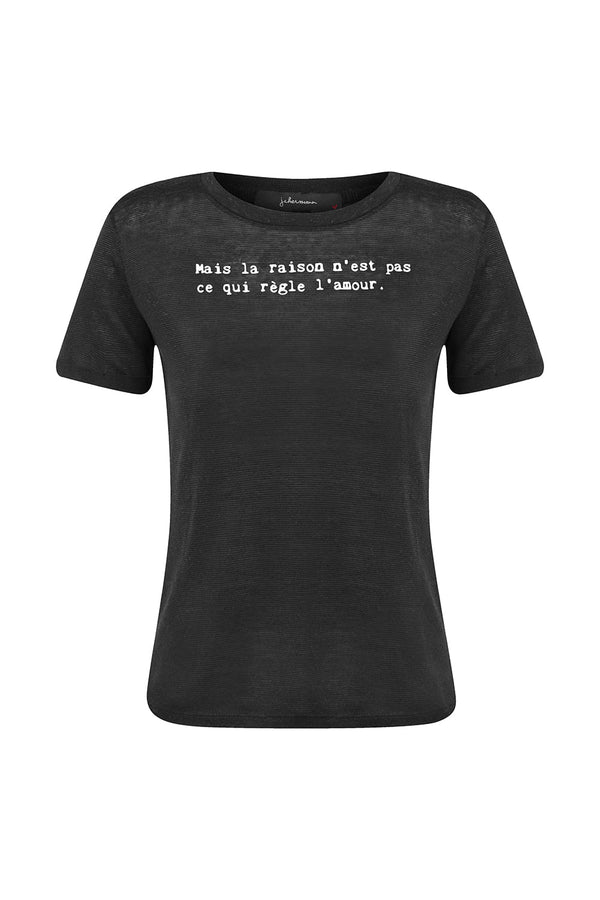 Camiseta Molière  Preto