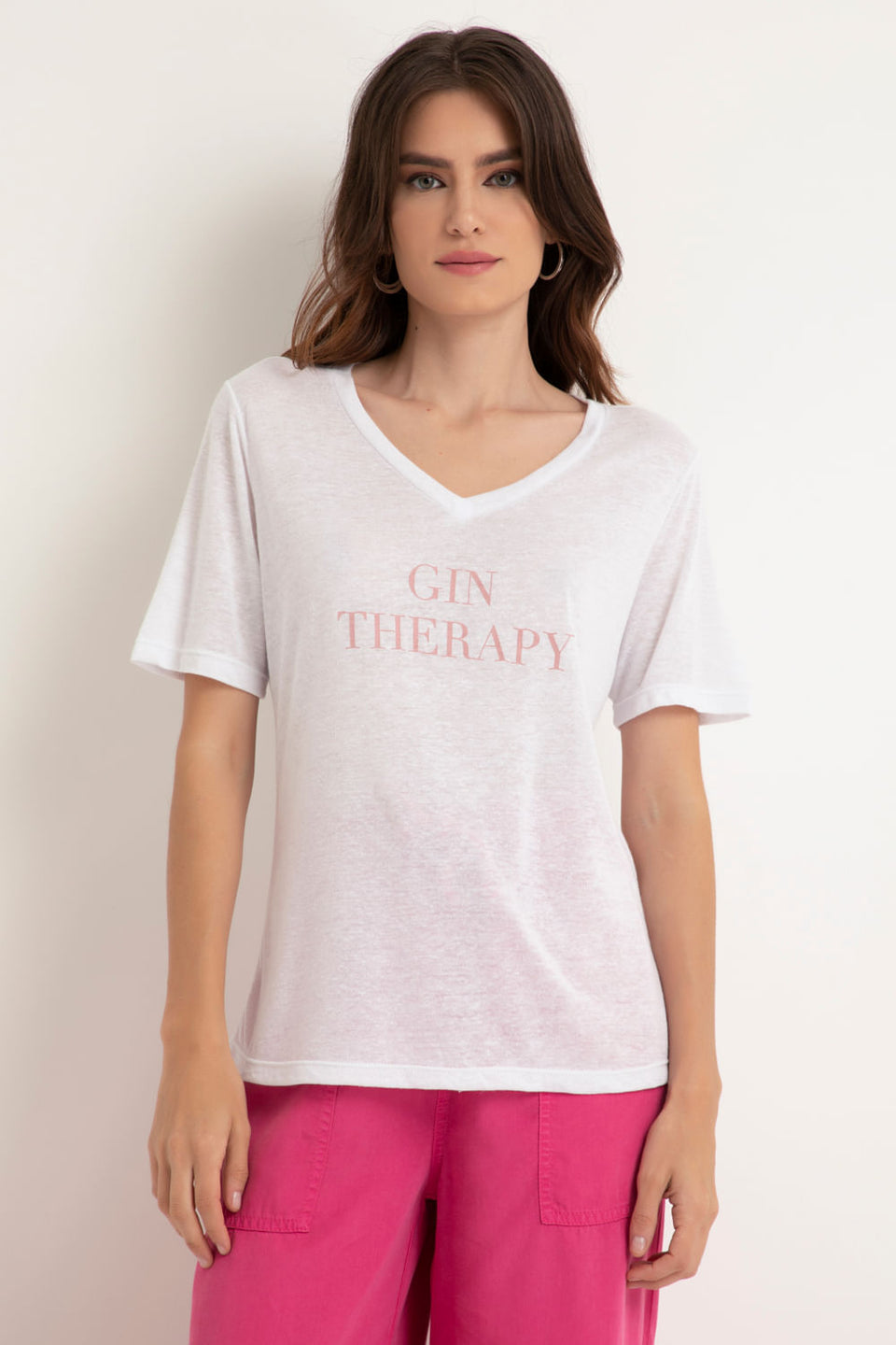 Camiseta Gin Therapy Branco