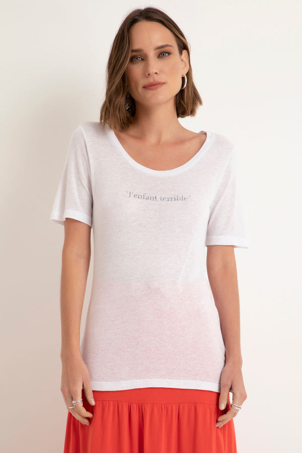 Camiseta L´enfant Terrible Branco