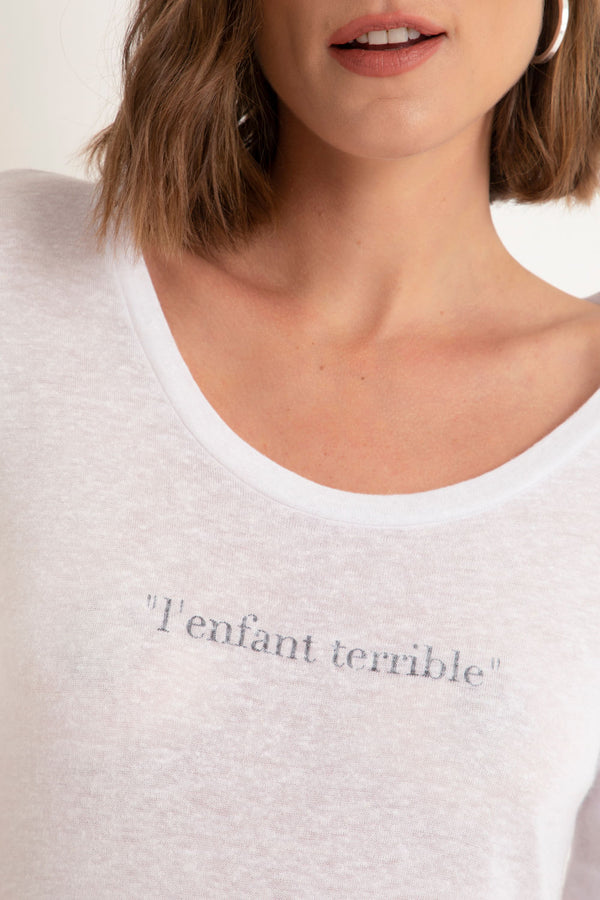 Camiseta L´enfant Terrible Branco