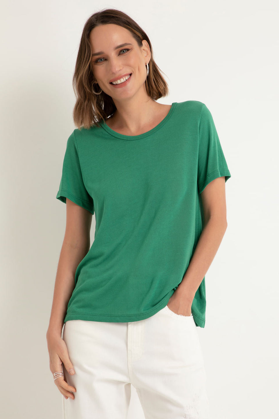 Camiseta Perfect Basic Verde