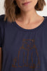 Camiseta Urso Hug Azul Marinho