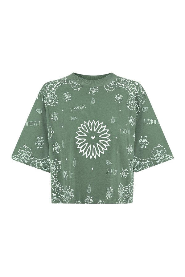 Camiseta Cropped New Bandana