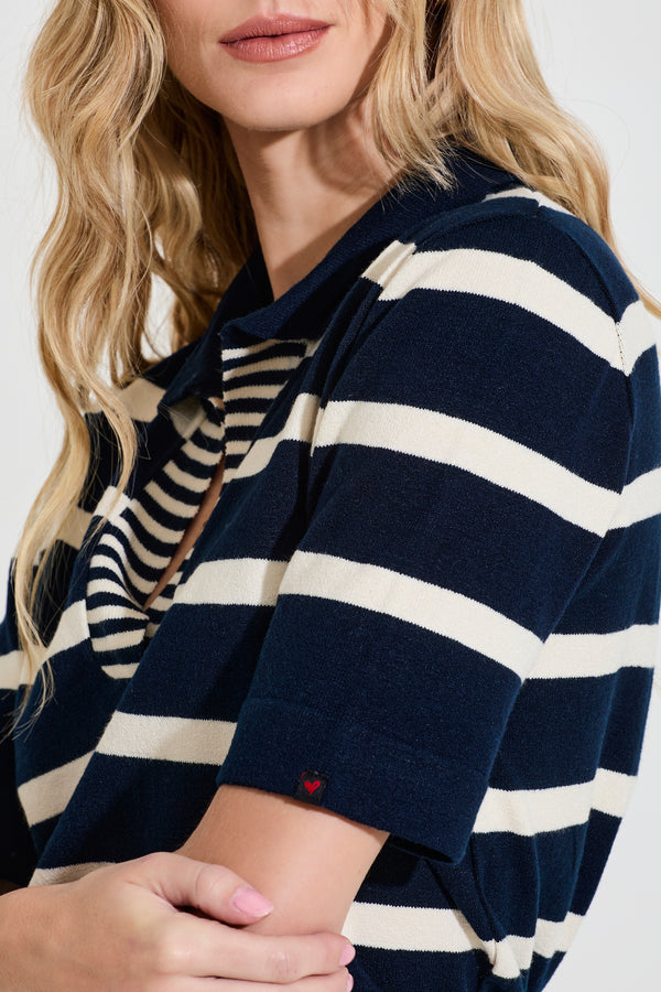 Blusa Polo Tricot Ruth