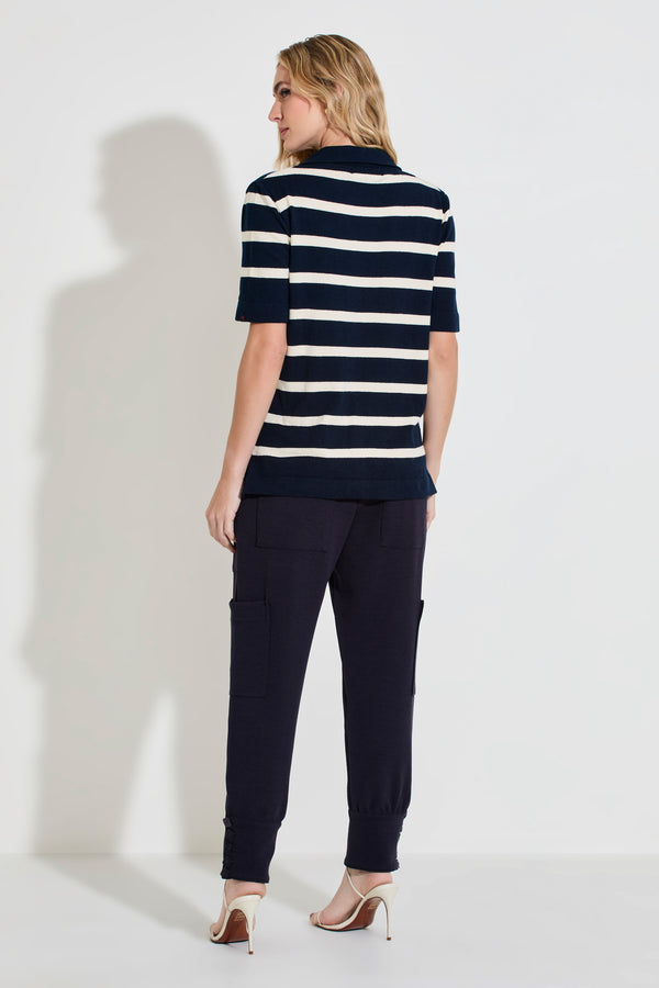 Blusa Polo Tricot Ruth