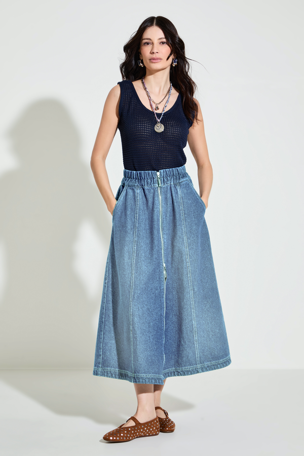 Saia Dominique Jeans