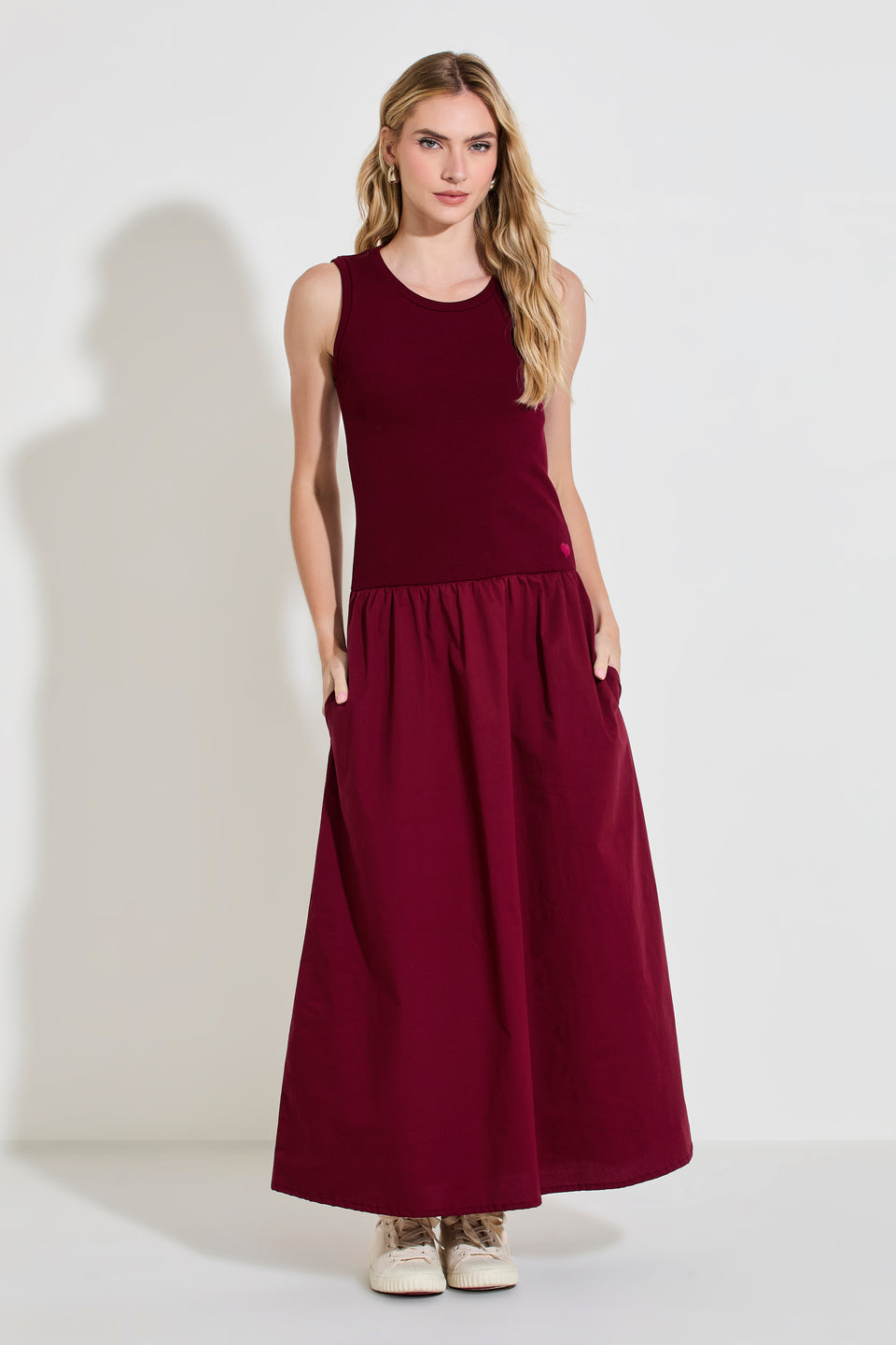 Vestido Canelado Leona