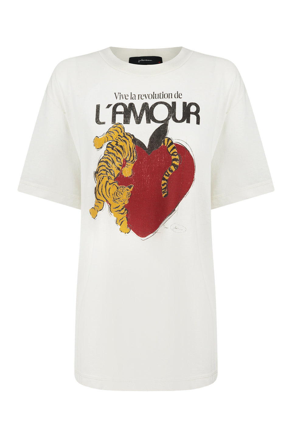 Camiseta Oversized Lamour Tigre