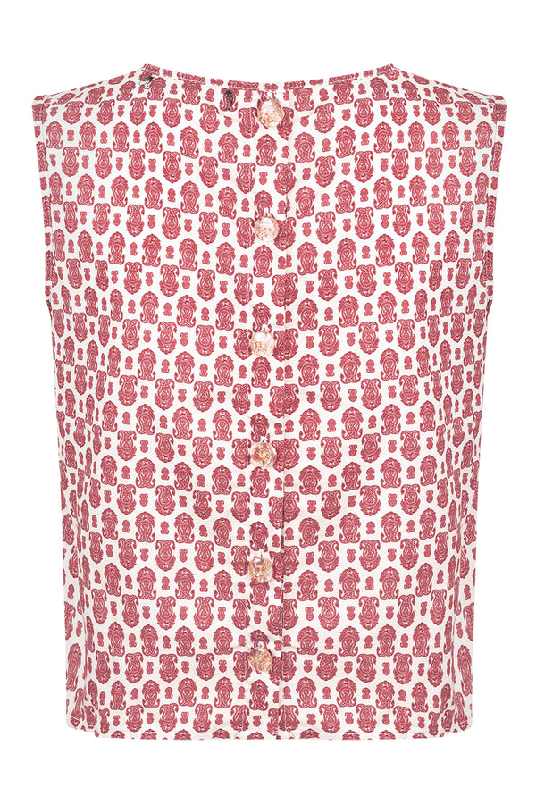 Regata Algodão Paisley