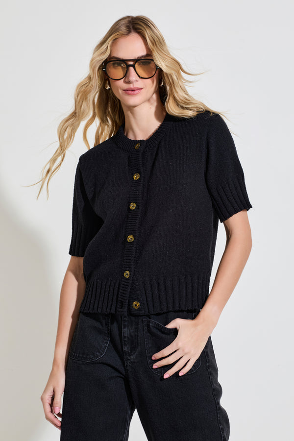 Blusa Manga Curta Lété