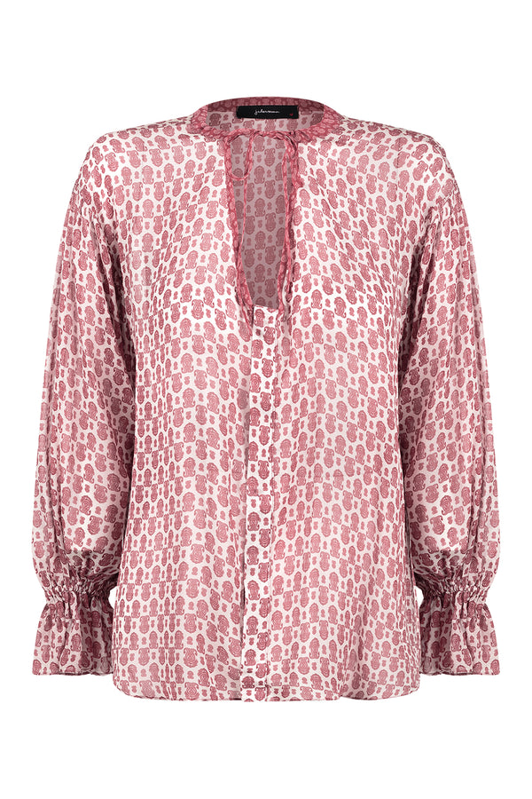 Bata Georgete Paisley