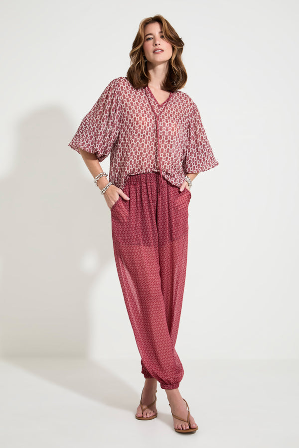 Bata Georgete Paisley