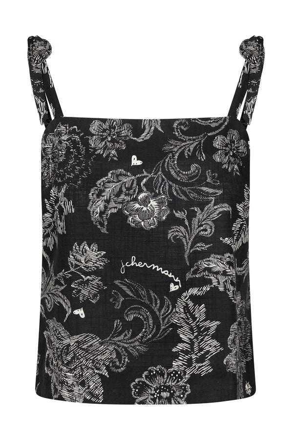 Regata Cropped Floral Chermann