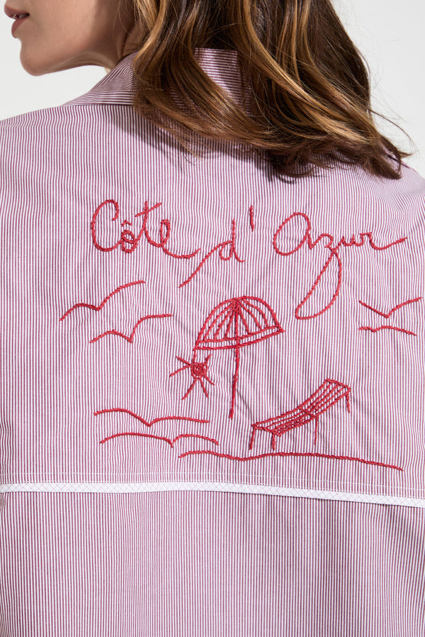 Camisa Listras Caroline