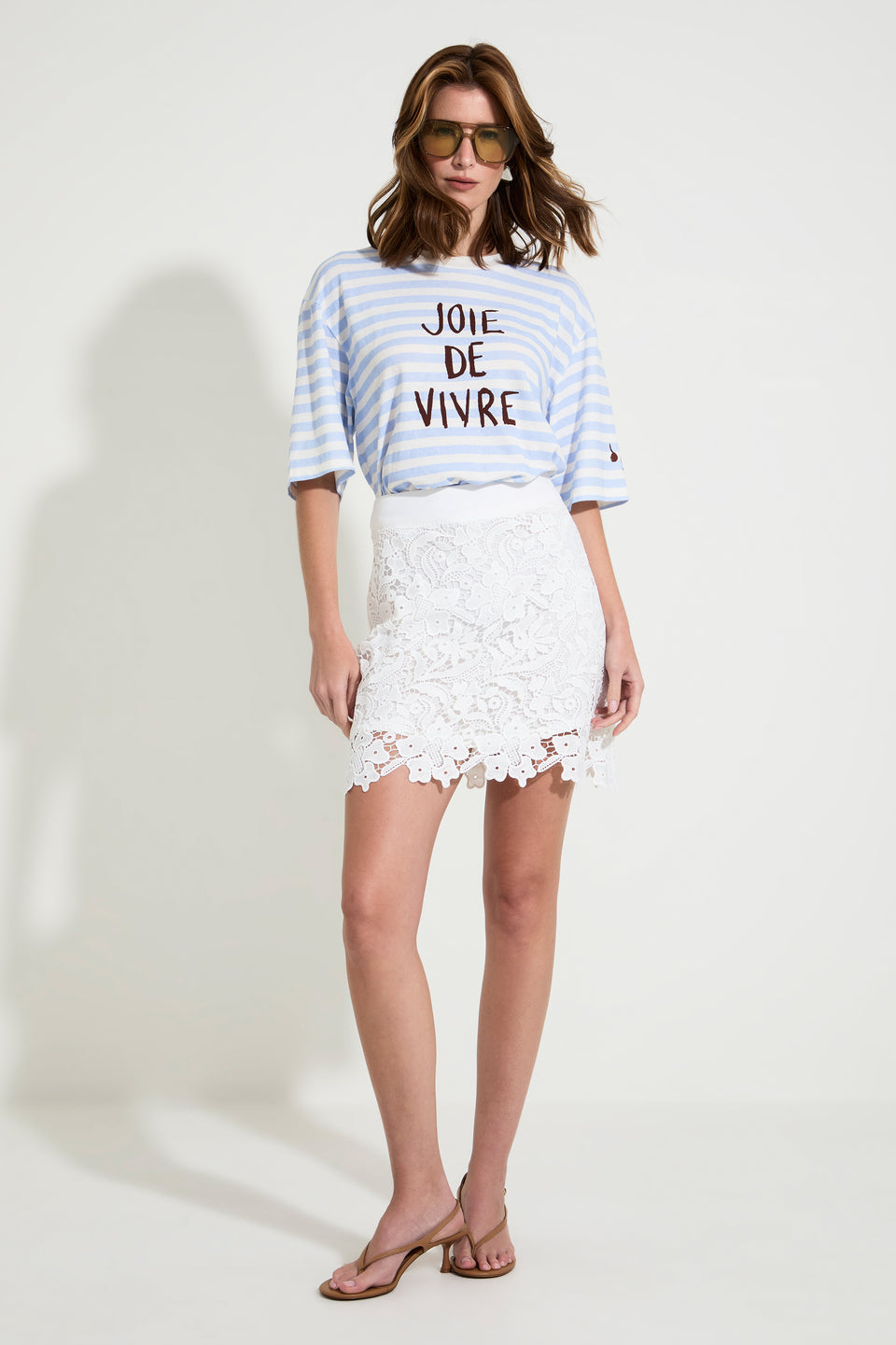 Mini Saia Renda Guipir