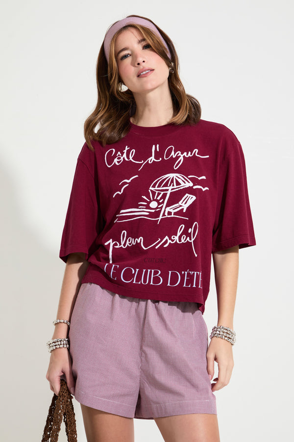 Camiseta Côte D'Azur