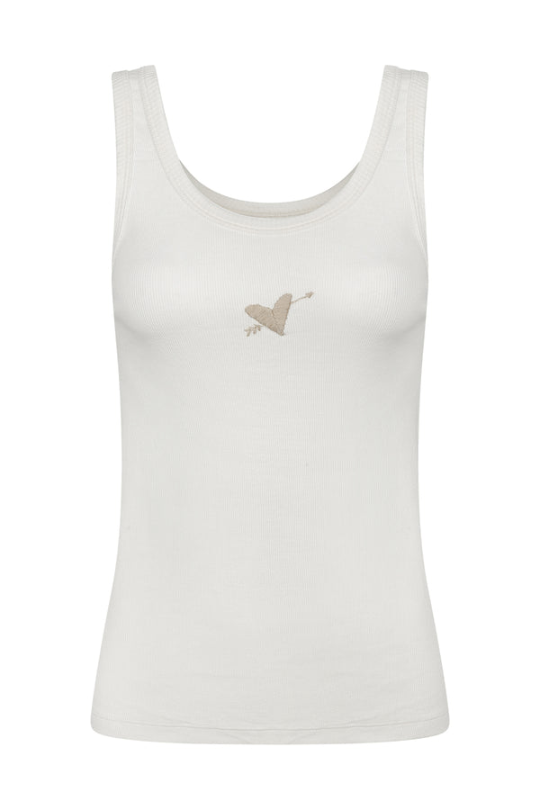 Regata Canelada Coração Flecha