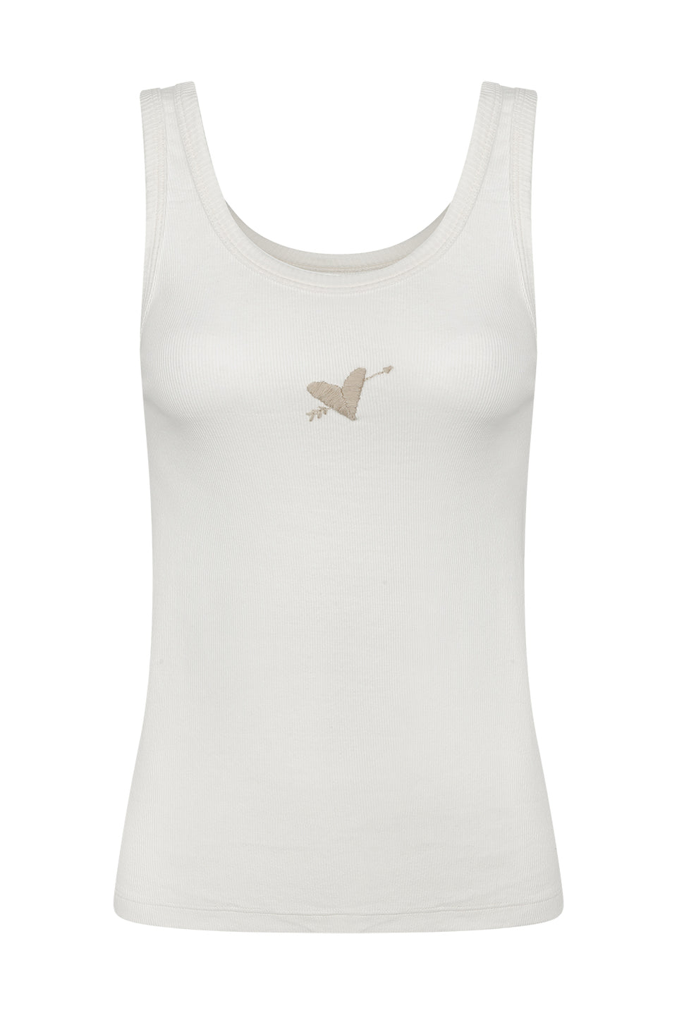 Regata Canelada Coração Flecha