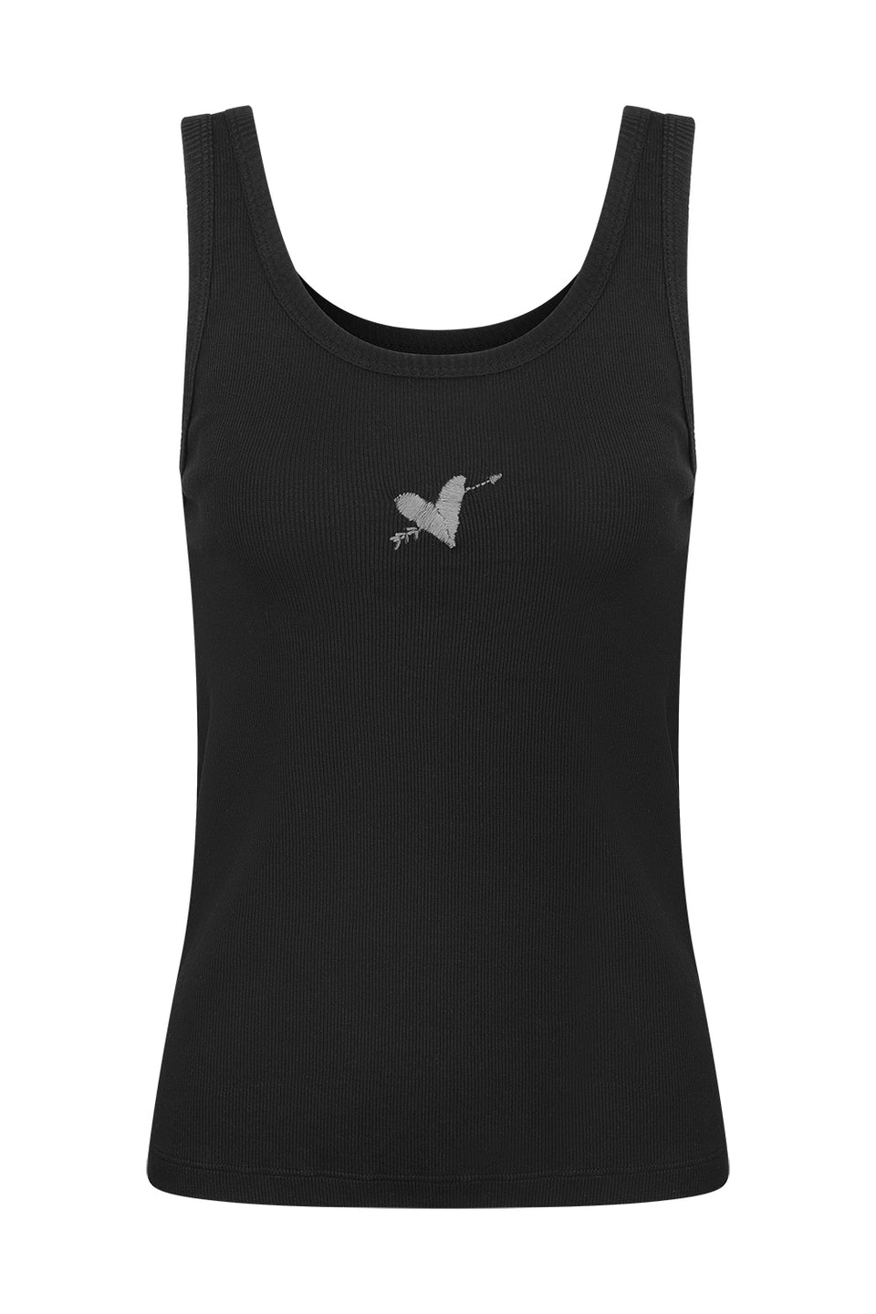 Regata Canelada Coração Flecha