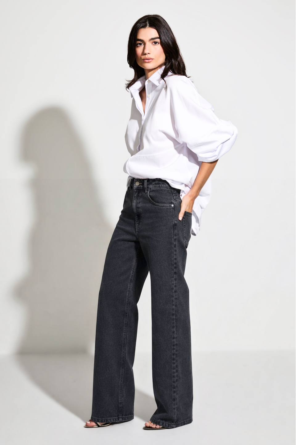 Calça Jeans Marmorizado Rock N Roll