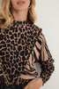 Blusa Moletom Animal Print Onça