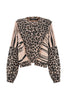 Blusa Moletom Animal Print Onça