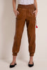 Calça Comfy Couro Whisky