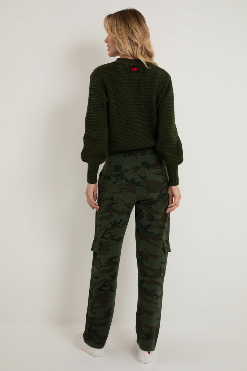 Calça Cargo Camuflada