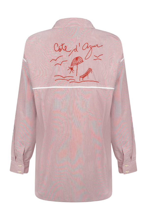 Camisa Listras Caroline