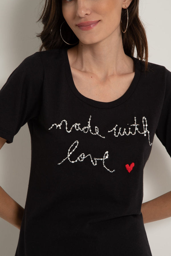 Camiseta Made With Love