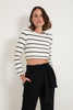 Cropped Manga Longa Listra Off