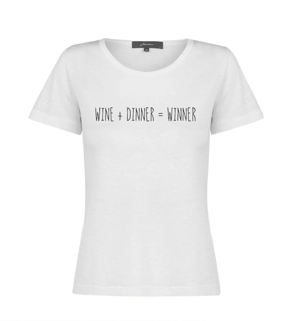 Camiseta Wine Dinner Winner