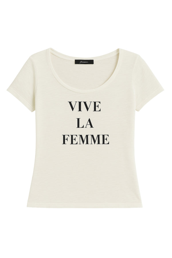 Camiseta Vive La Femme