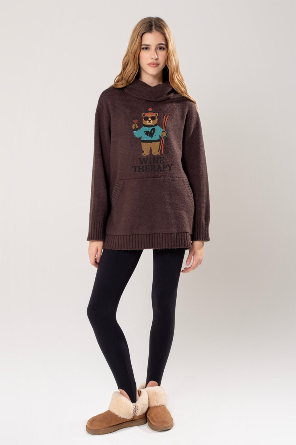 Blusa Tricot Urso Ski