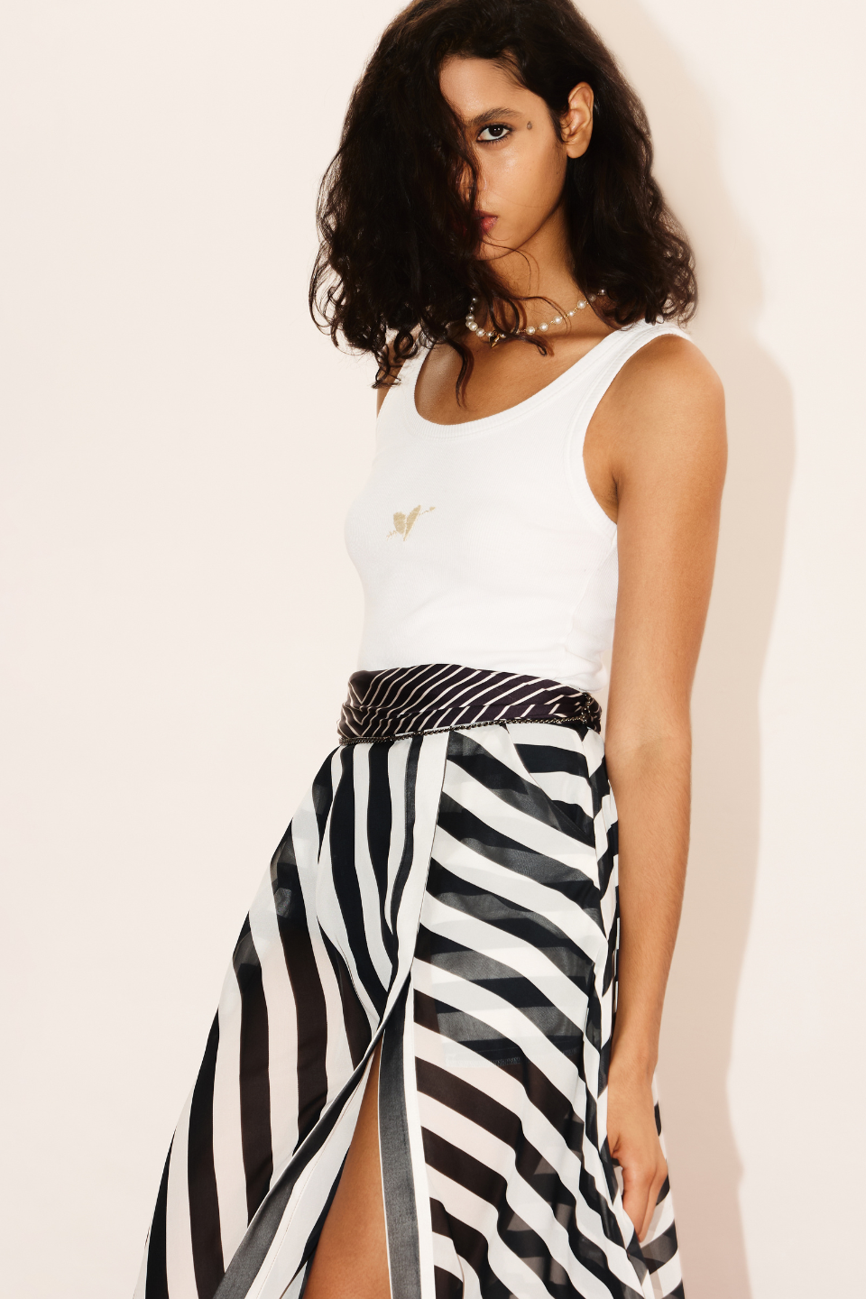 Regata Canelada Coração Flecha