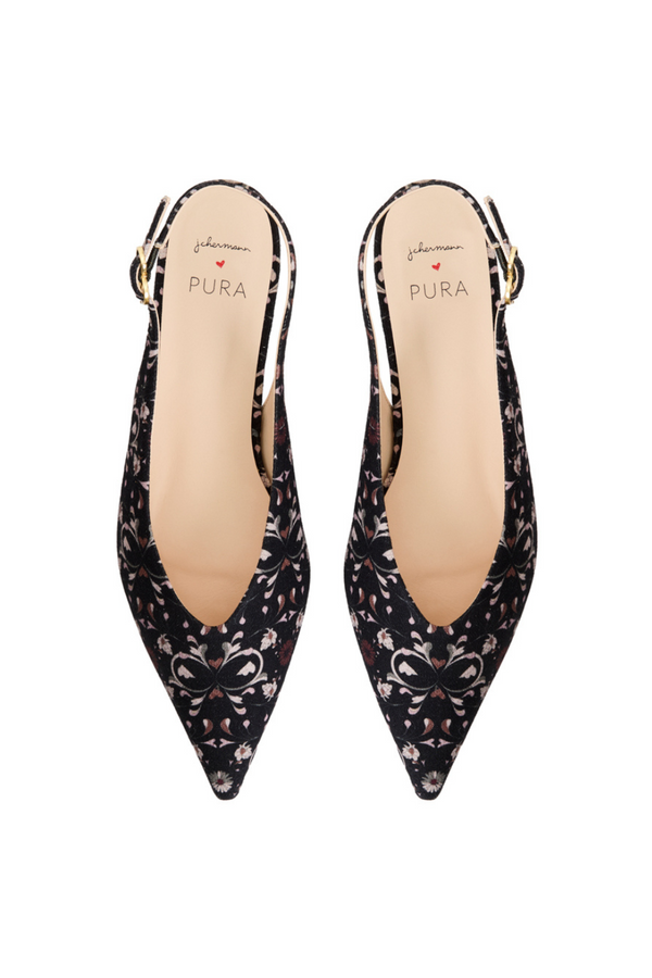 Sapatilha Floral Pura + J.Chermann Marguerite
