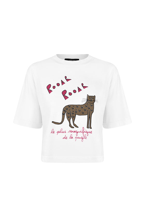 Camiseta Cropped Roar