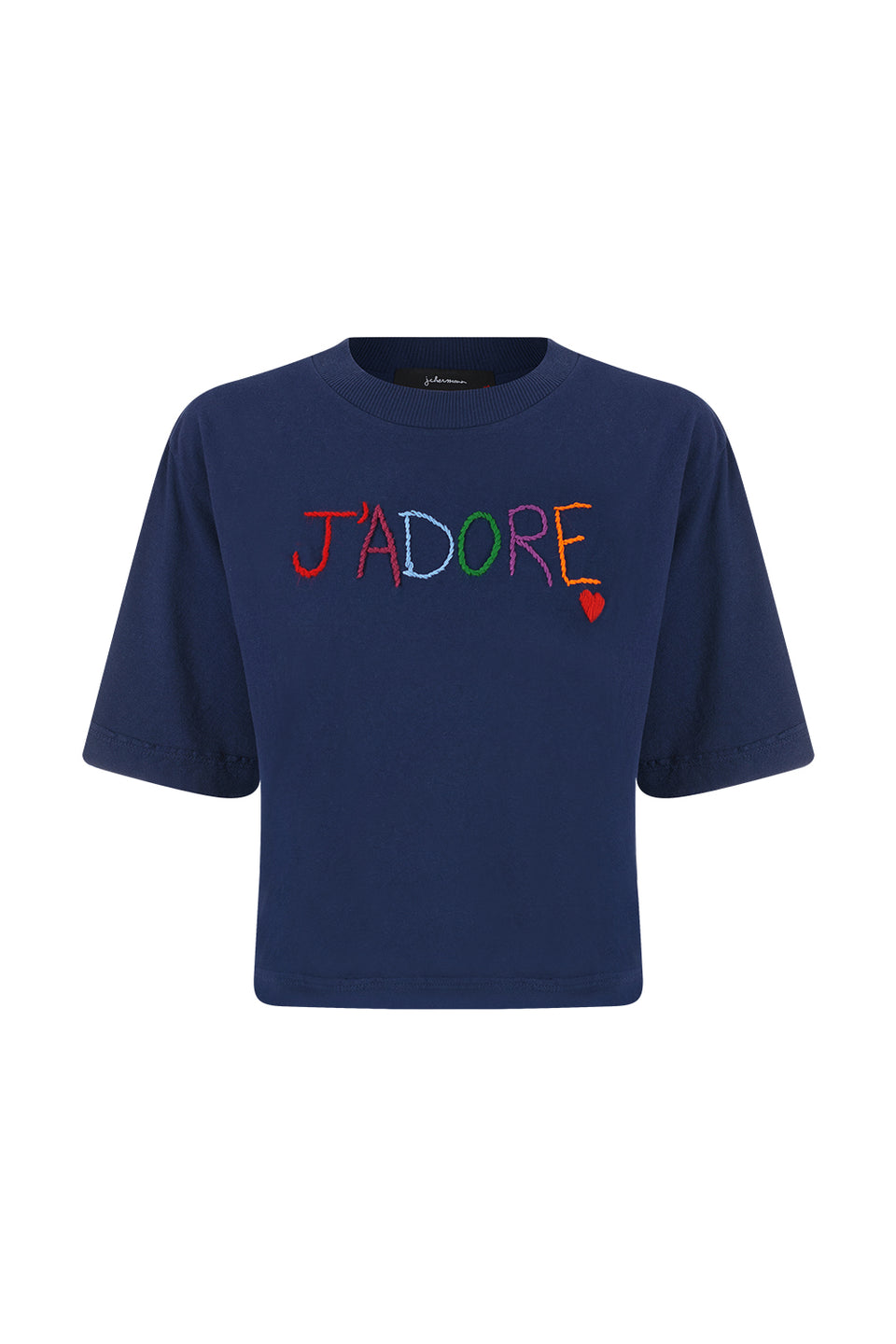 Camiseta Jadore Bordada