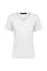 Camiseta Strass 10 Branco - Personalizável