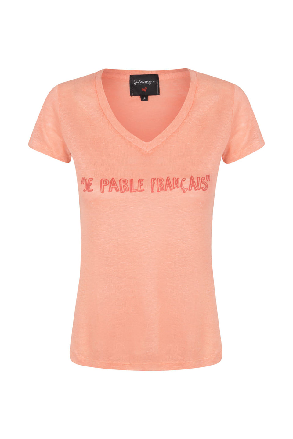 Camiseta je parle française Rosa