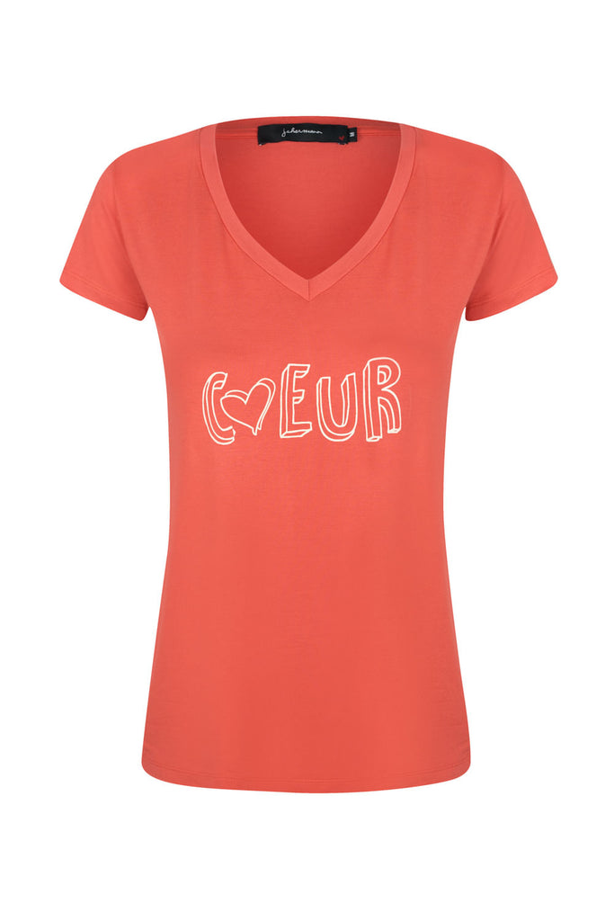 Camiseta Coeur Coral