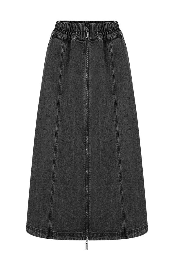 Saia Dominique Jeans Black