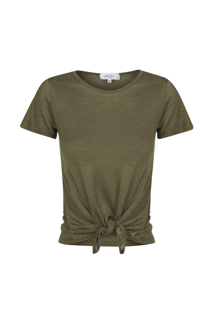 Camiseta 1 Nó Basic Freshlinho Verde