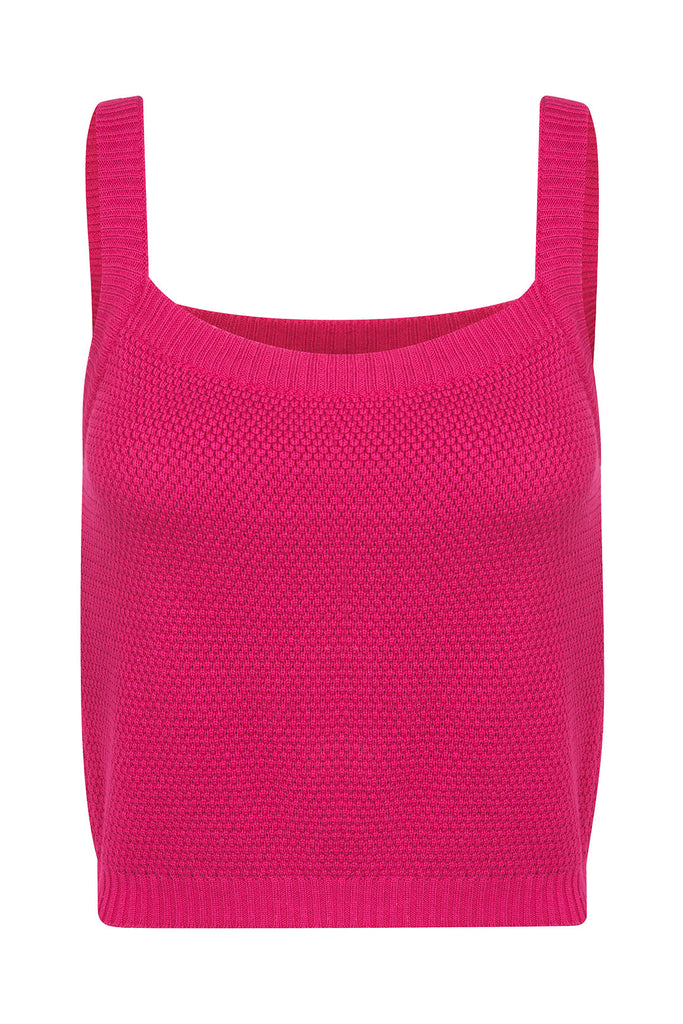 Regata Tricot Pipoca Pink