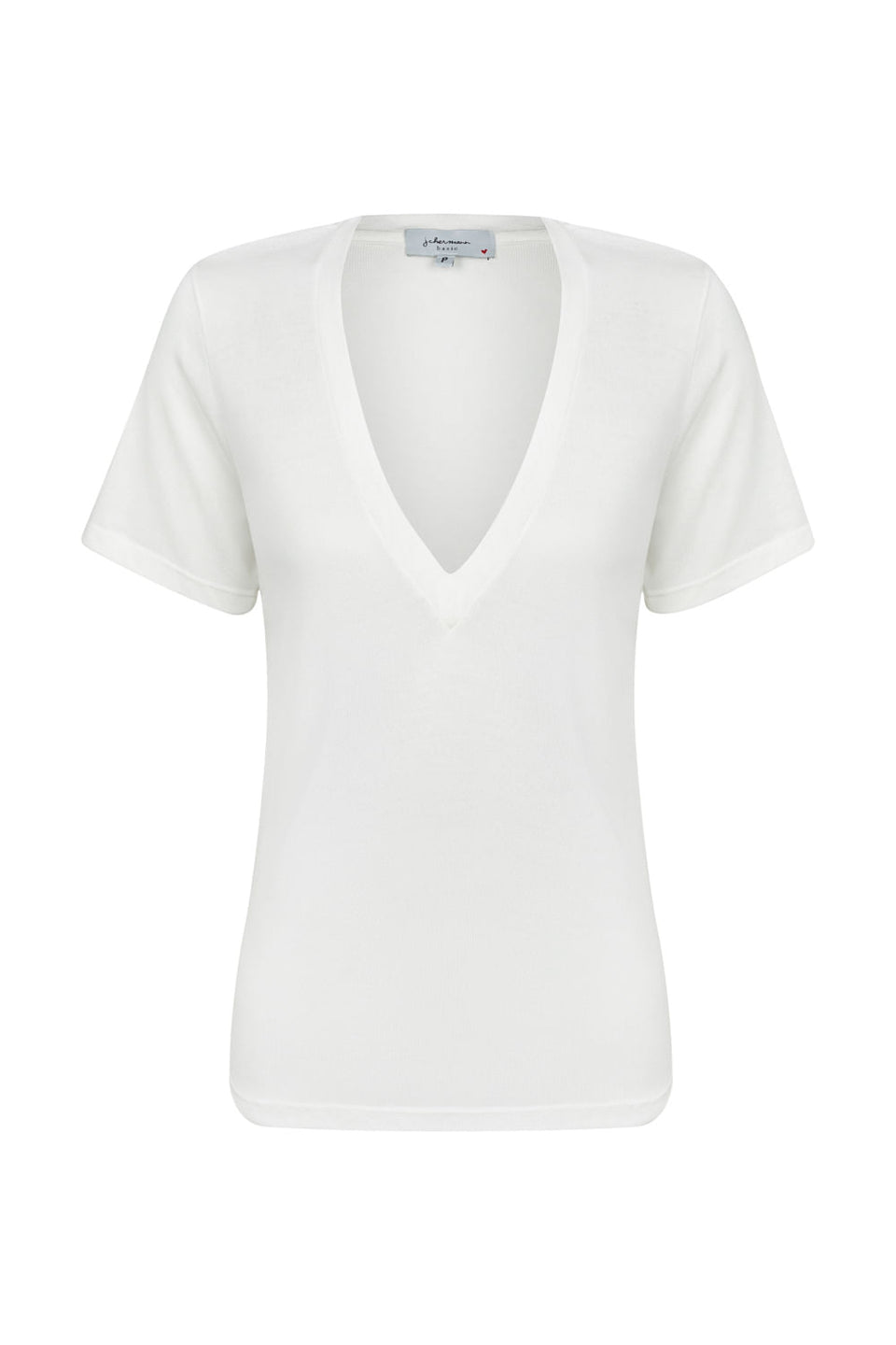 Camiseta Maxi Decote Branco