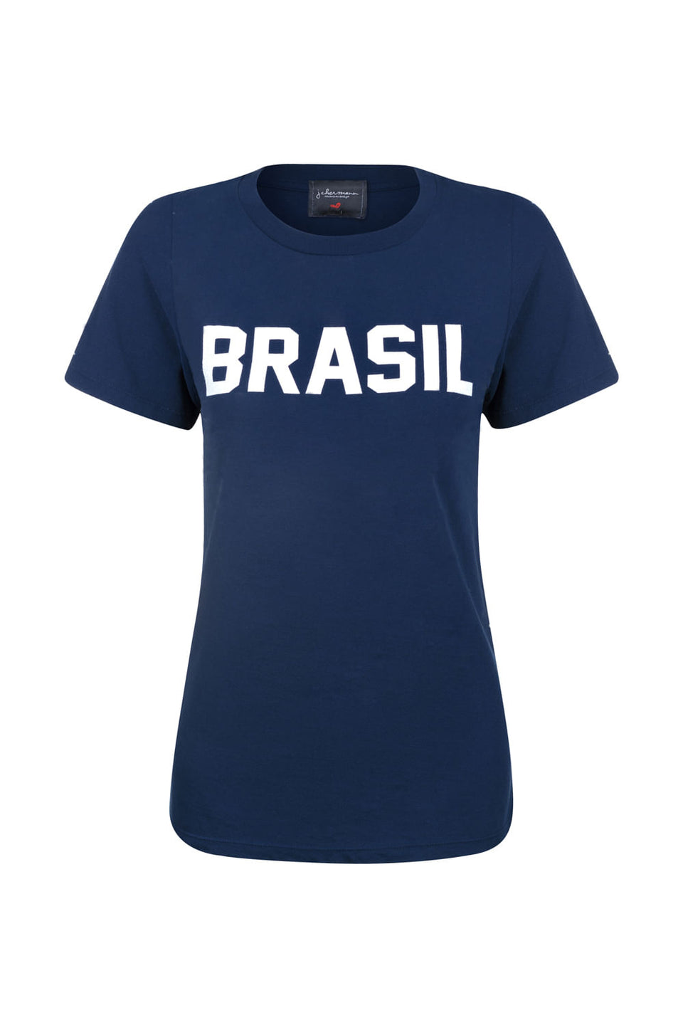 Camiseta Brasil Azul Marinho - Personalizável