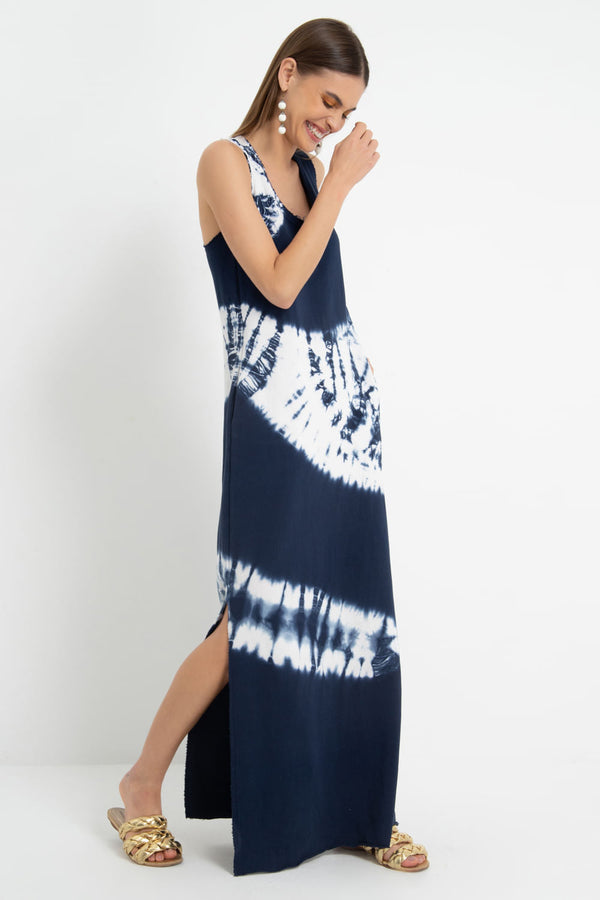 Vestido Tie Dye Azul