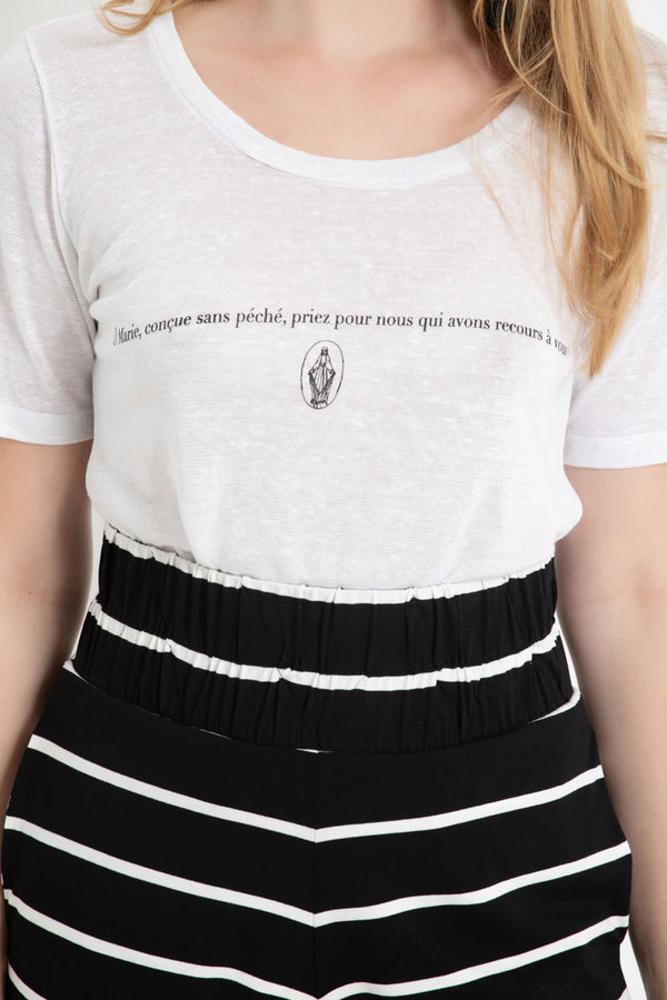 Camiseta Santinha Branco