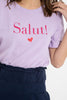 Camiseta Salut Lilás